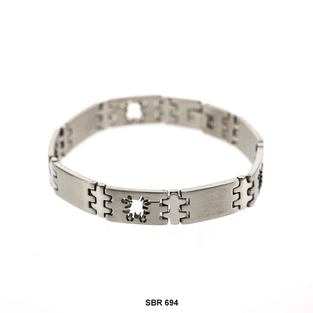 Brazalete de acero inoxidable SBR 694