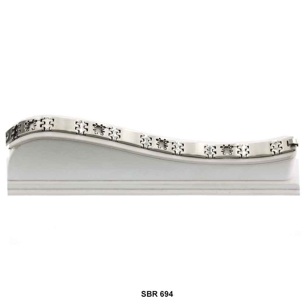 Brazalete de acero inoxidable SBR 694