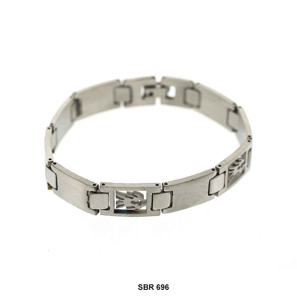 Brazalete de acero inoxidable SBR 696