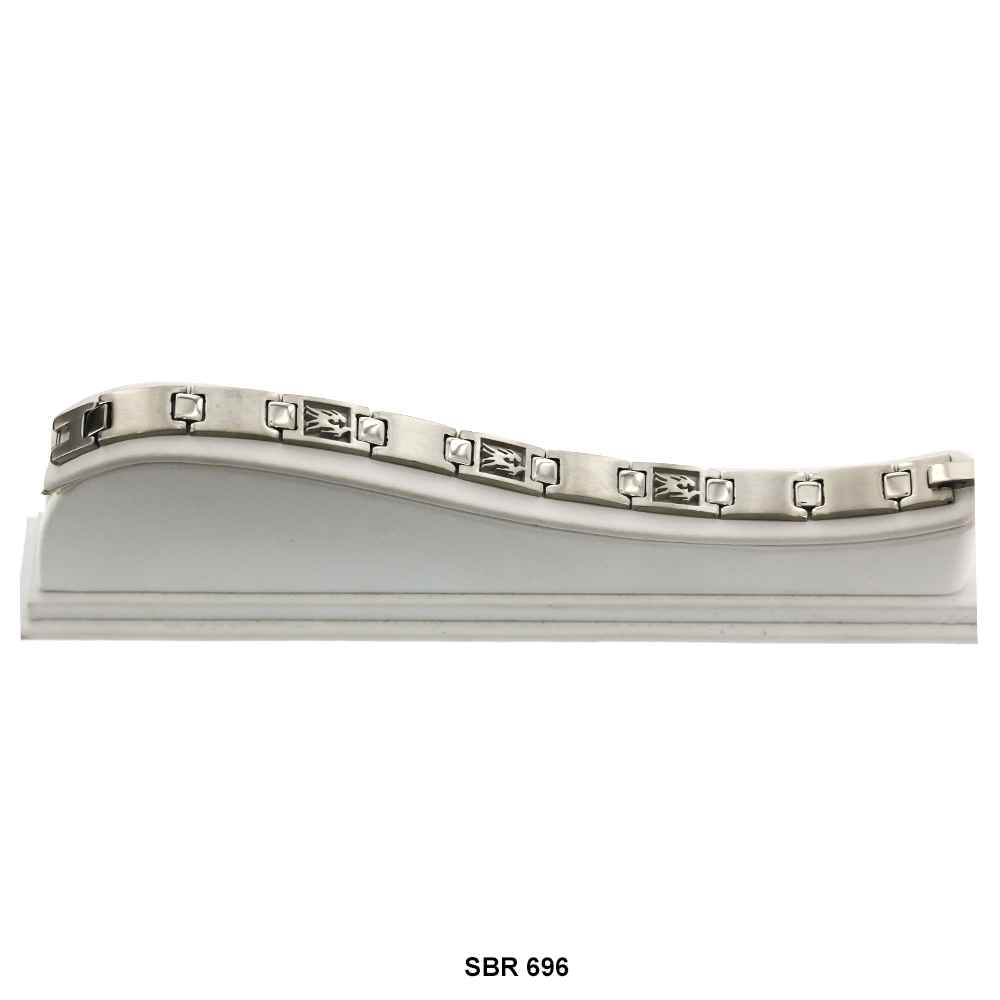 Brazalete de acero inoxidable SBR 696