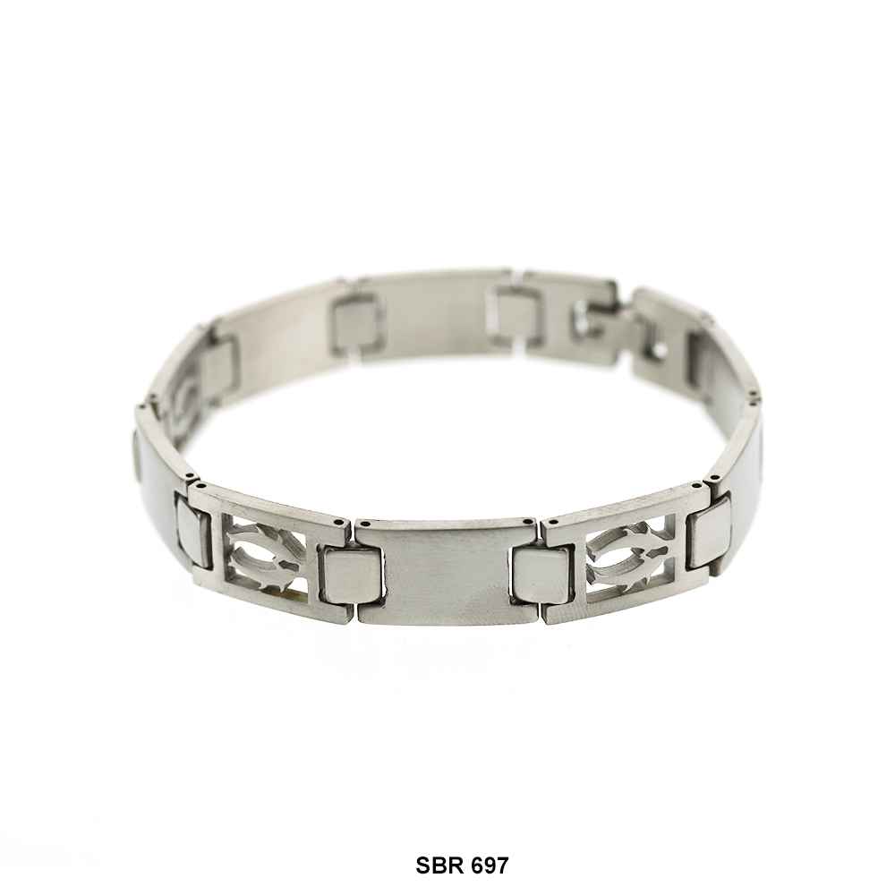 Brazalete de acero inoxidable SBR 697