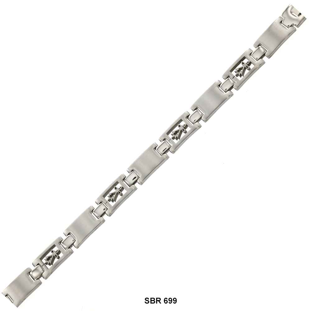 Brazalete de acero inoxidable SBR 699