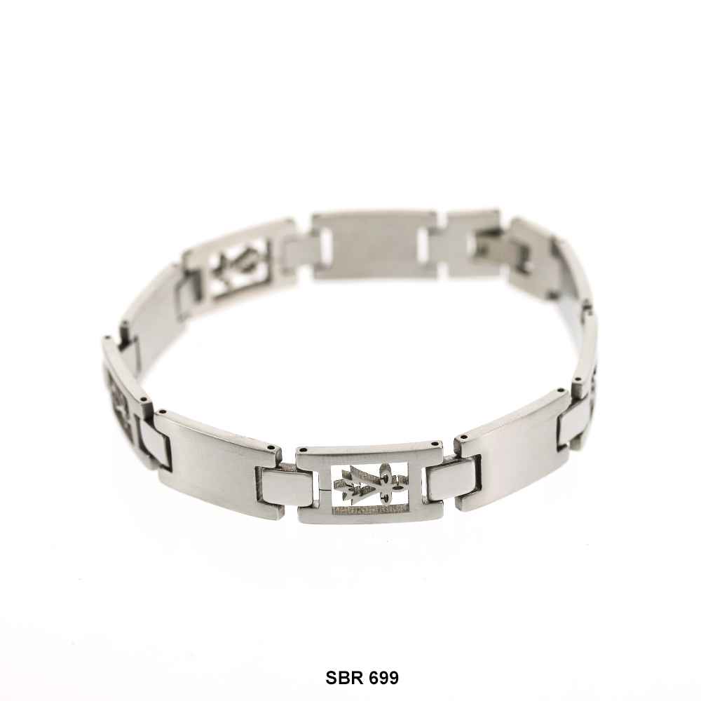 Brazalete de acero inoxidable SBR 699