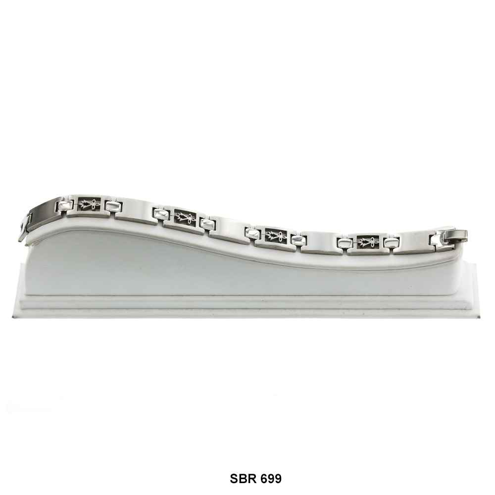 Brazalete de acero inoxidable SBR 699