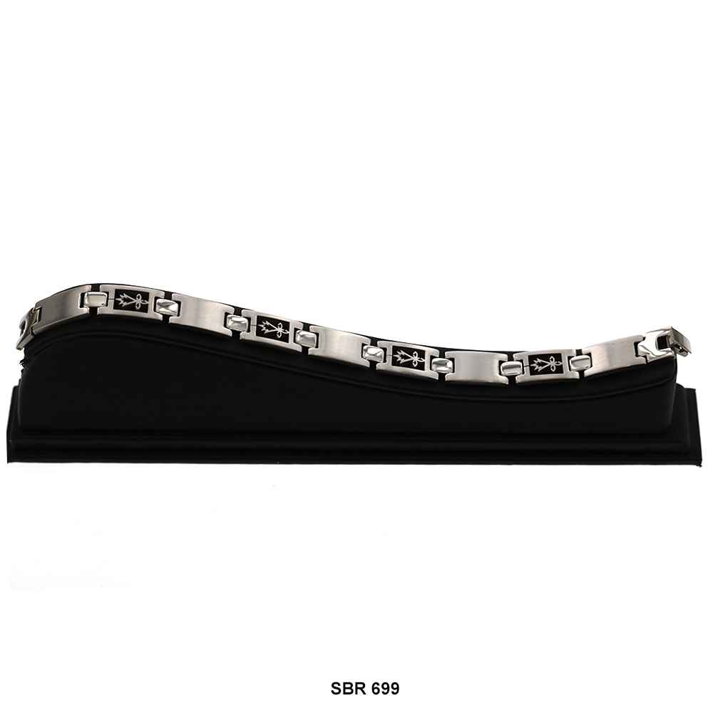 Brazalete de acero inoxidable SBR 699