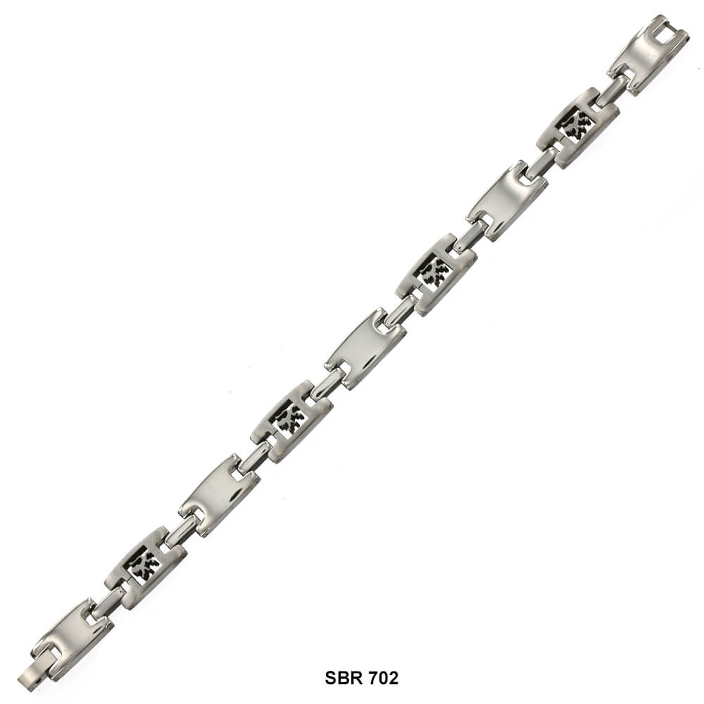 Brazalete de acero inoxidable SBR 702