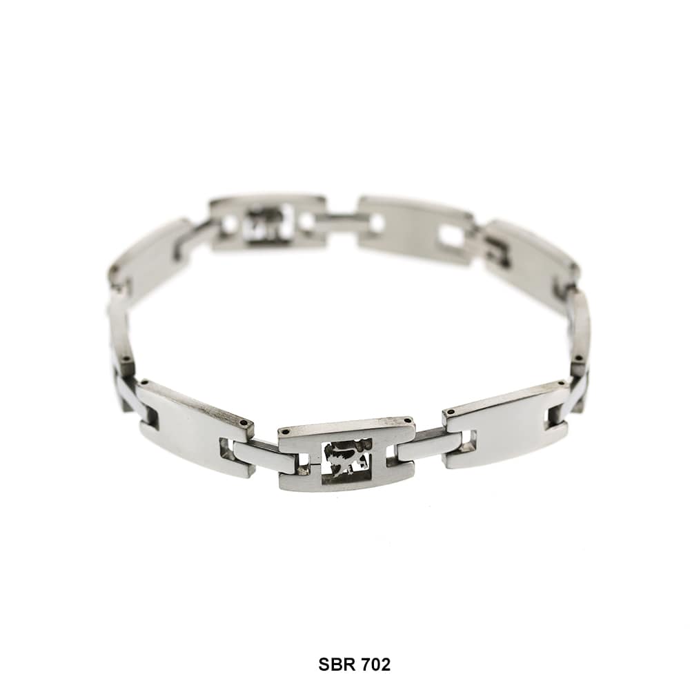 Brazalete de acero inoxidable SBR 702