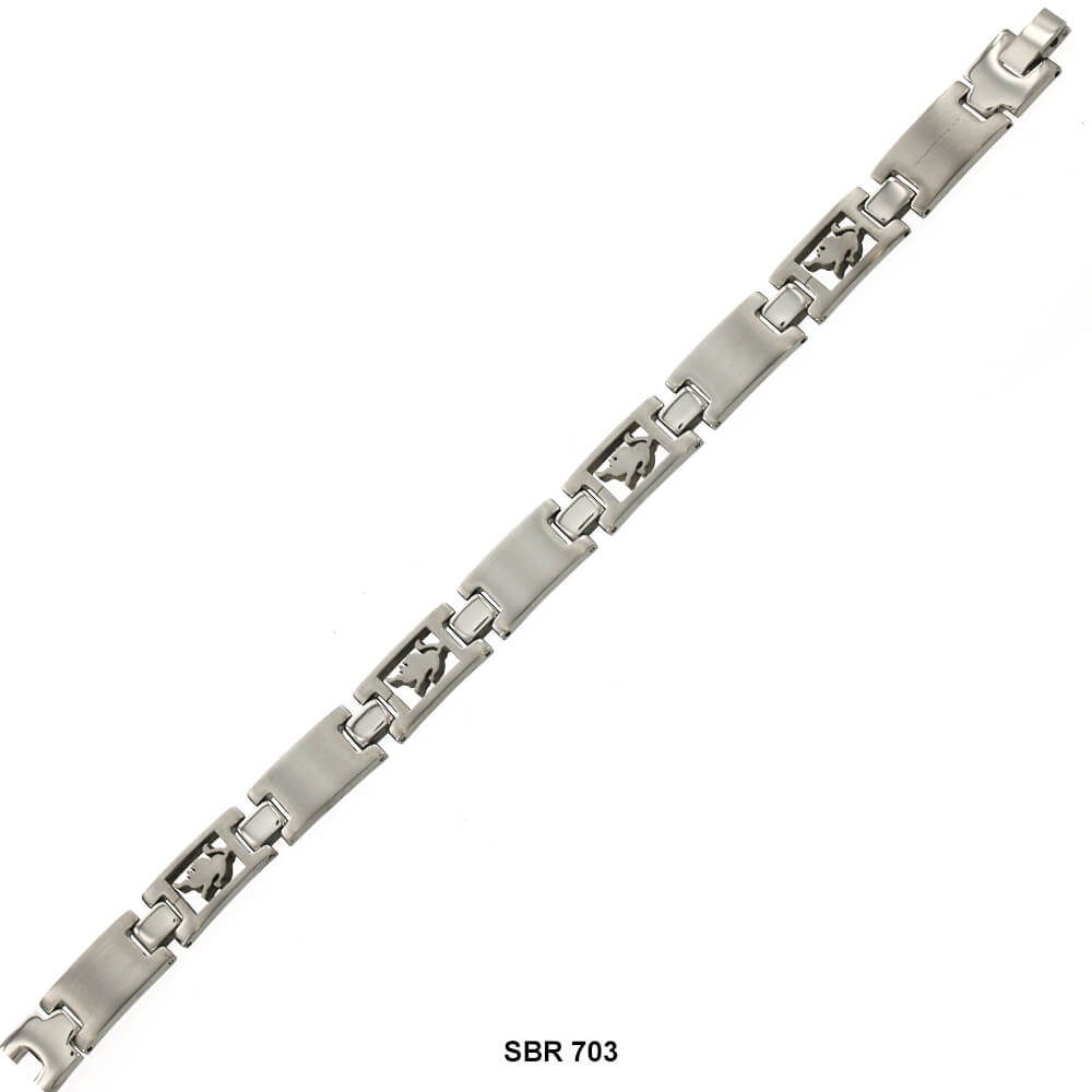 Brazalete de acero inoxidable SBR 703