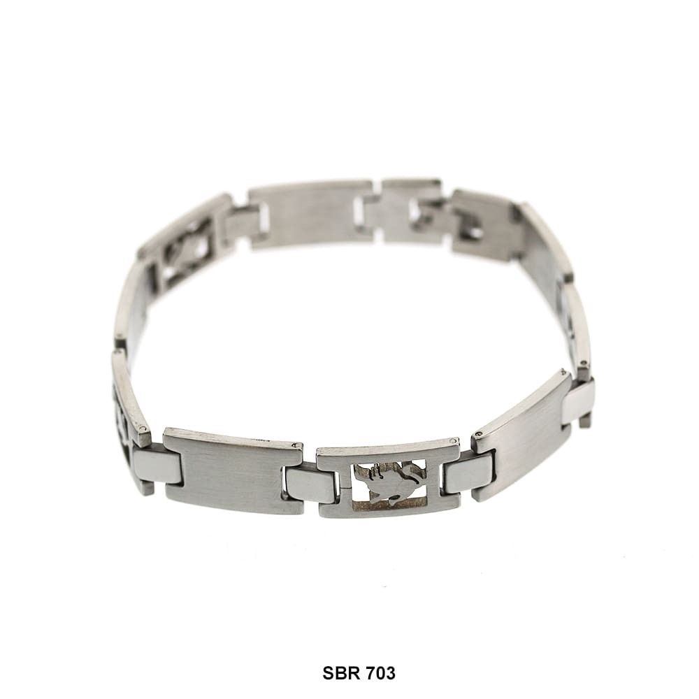 Brazalete de acero inoxidable SBR 703