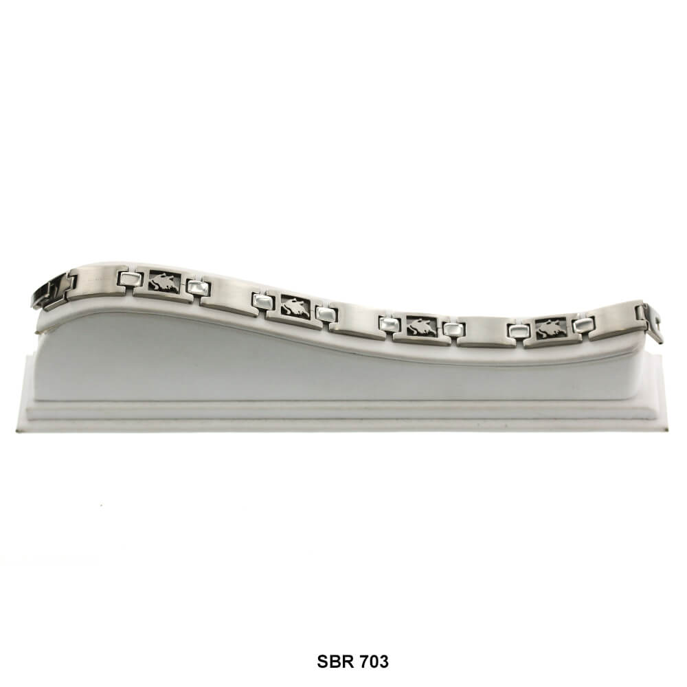 Brazalete de acero inoxidable SBR 703