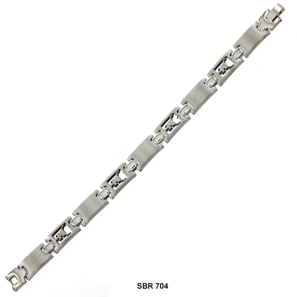 Brazalete de acero inoxidable SBR 704