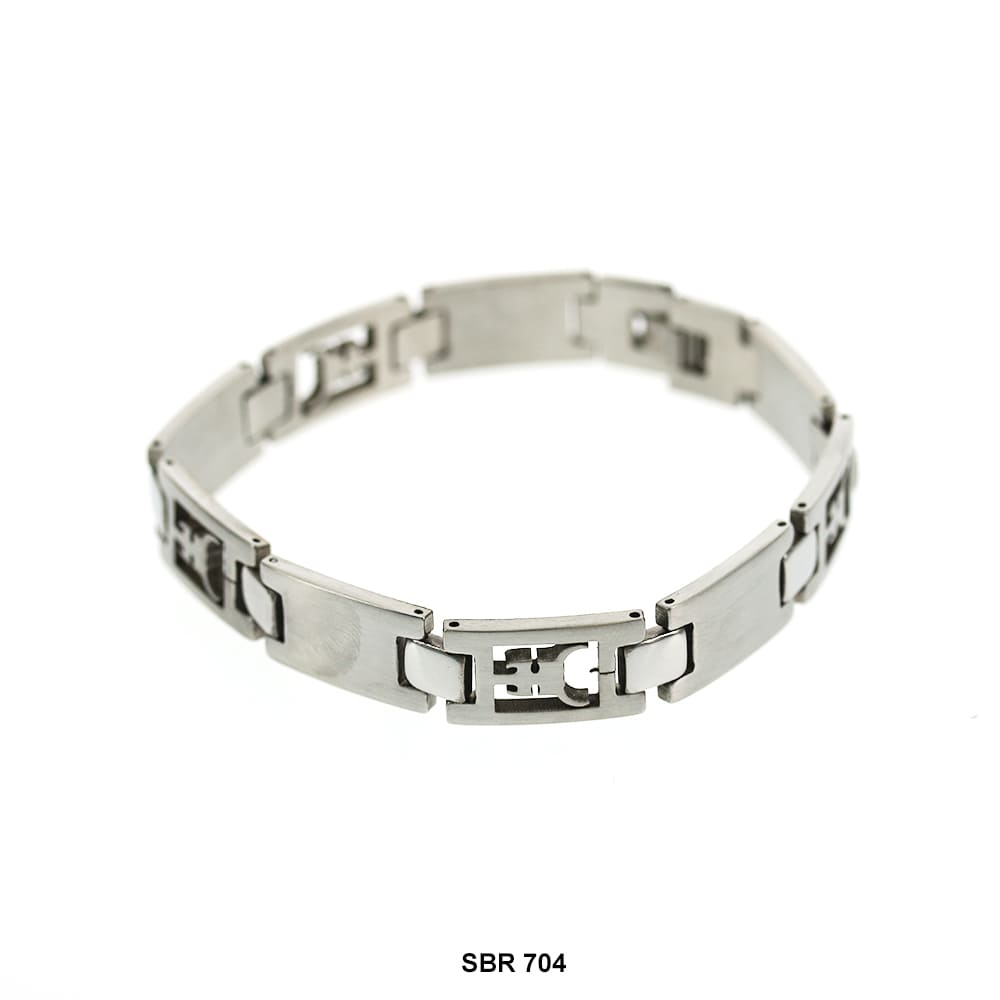 Brazalete de acero inoxidable SBR 704