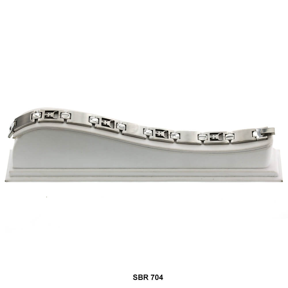 Brazalete de acero inoxidable SBR 704