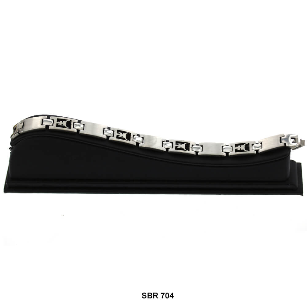 Brazalete de acero inoxidable SBR 704