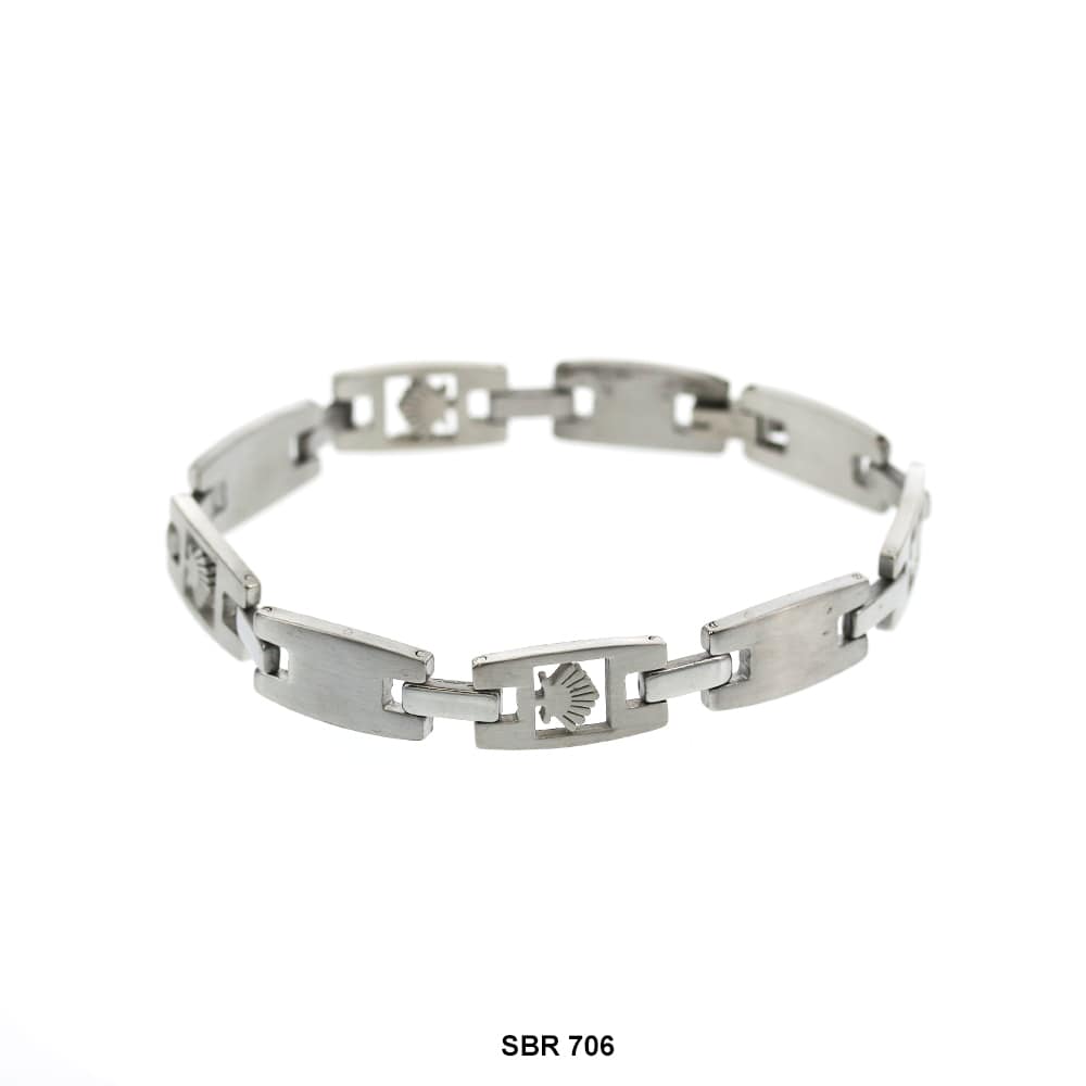 Brazalete de acero inoxidable SBR 706