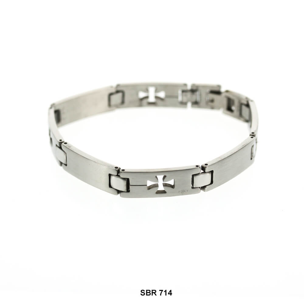 Brazalete de acero inoxidable SBR 714