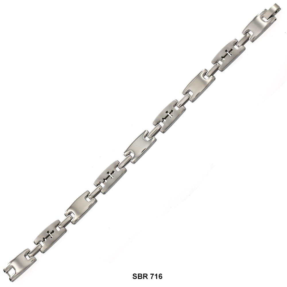 Brazalete de acero inoxidable SBR 716