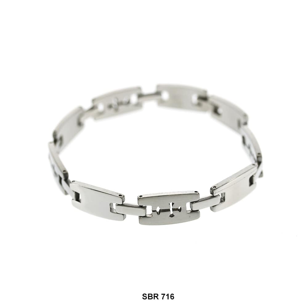 Brazalete de acero inoxidable SBR 716