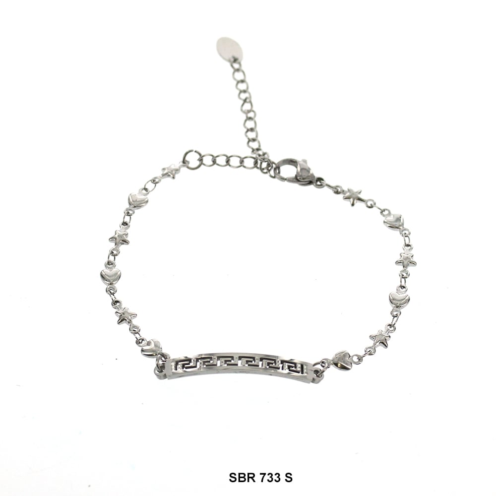 Stainless Steel Bracelet SBR 733 S