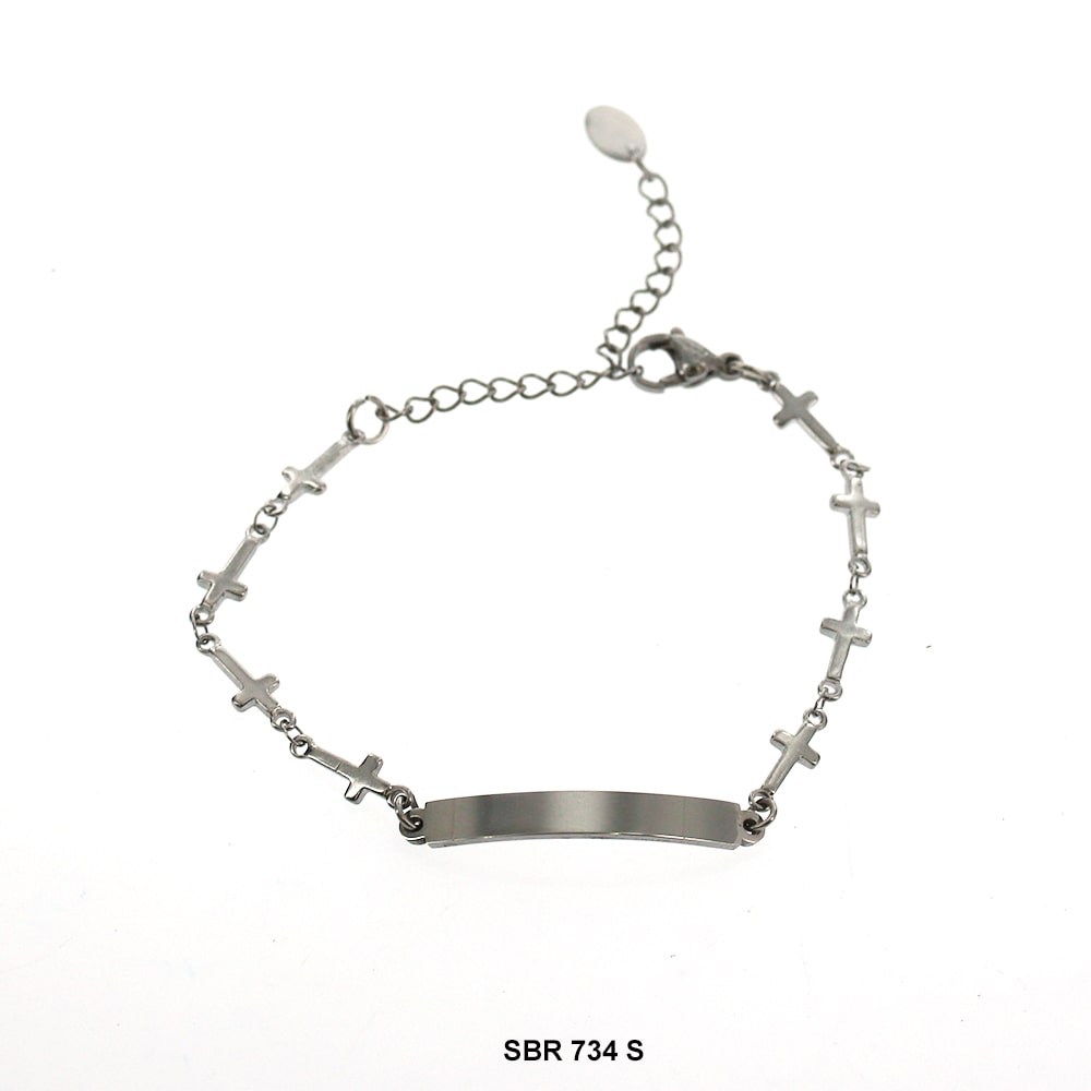 Stainless Steel Bracelet SBR 734 S