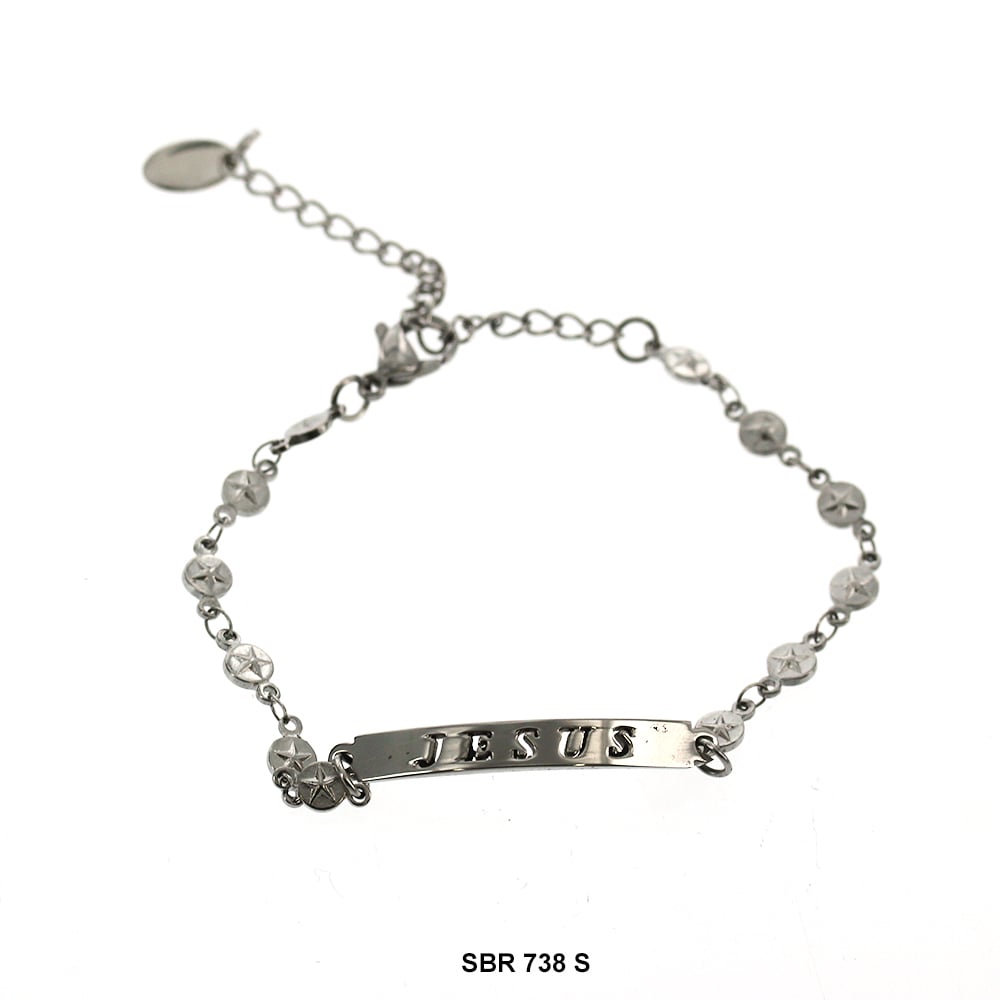 Stainless Steel Bracelet SBR 738 S