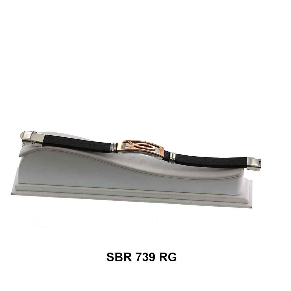 Stainless Steel Bracelet SBR 739 RG