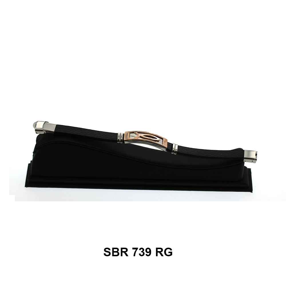 Stainless Steel Bracelet SBR 739 RG