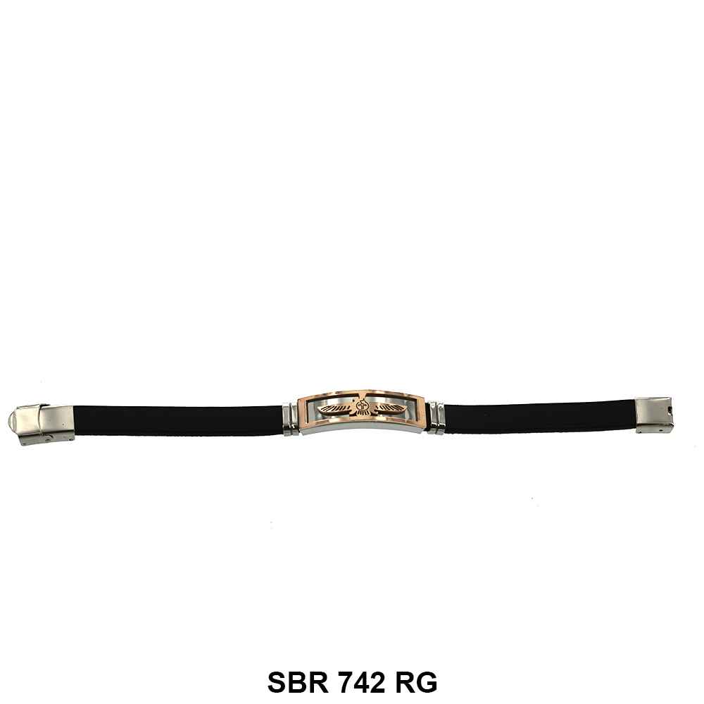 Stainless Steel Bracelet SBR 742 RG