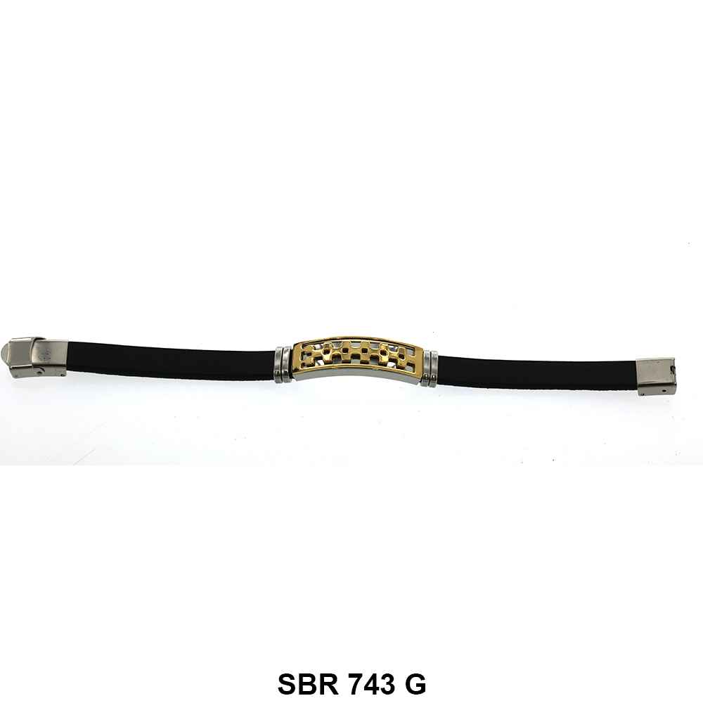 Stainless Steel Bracelet SBR 743 G