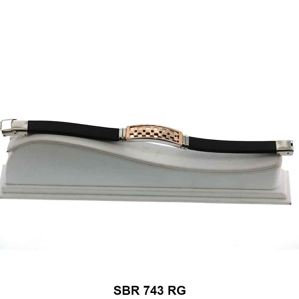 Stainless Steel Bracelet SBR 743 RG