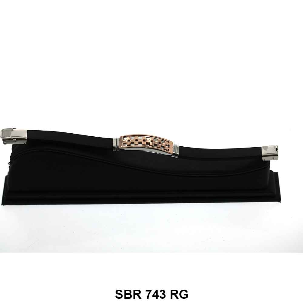 Stainless Steel Bracelet SBR 743 RG