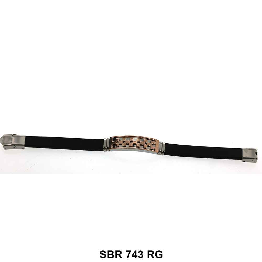 Stainless Steel Bracelet SBR 743 RG