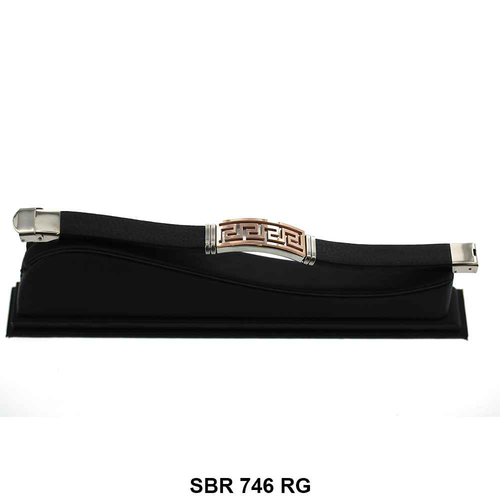 Stainless Steel Bracelet SBR 746 RG