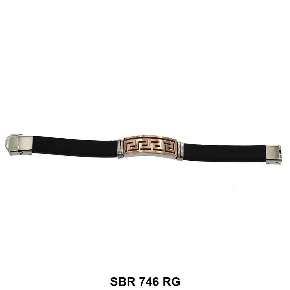 Stainless Steel Bracelet SBR 746 RG