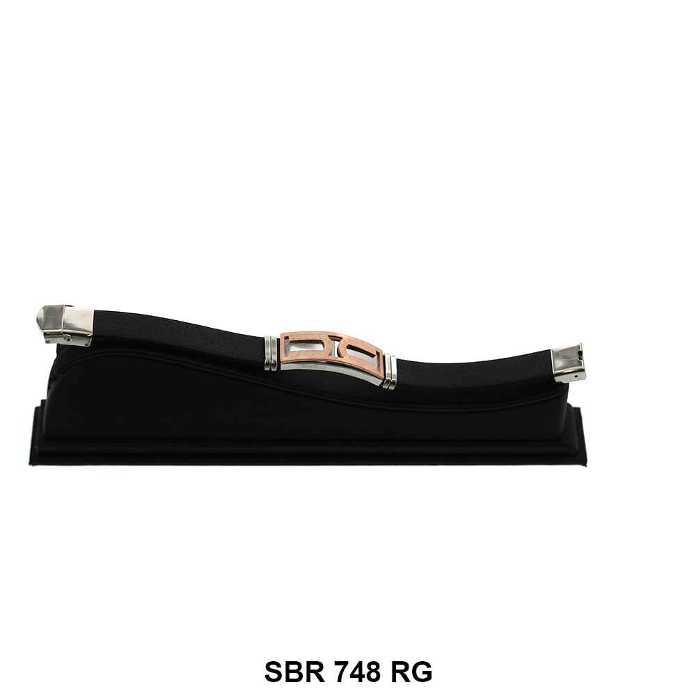 Stainless Steel Bracelet SBR 748 RG