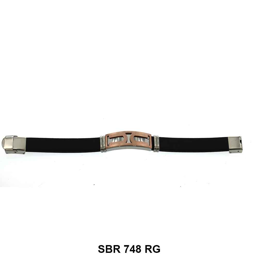 Stainless Steel Bracelet SBR 748 RG