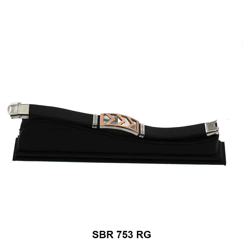 Stainless Steel Bracelet SBR 753 RG