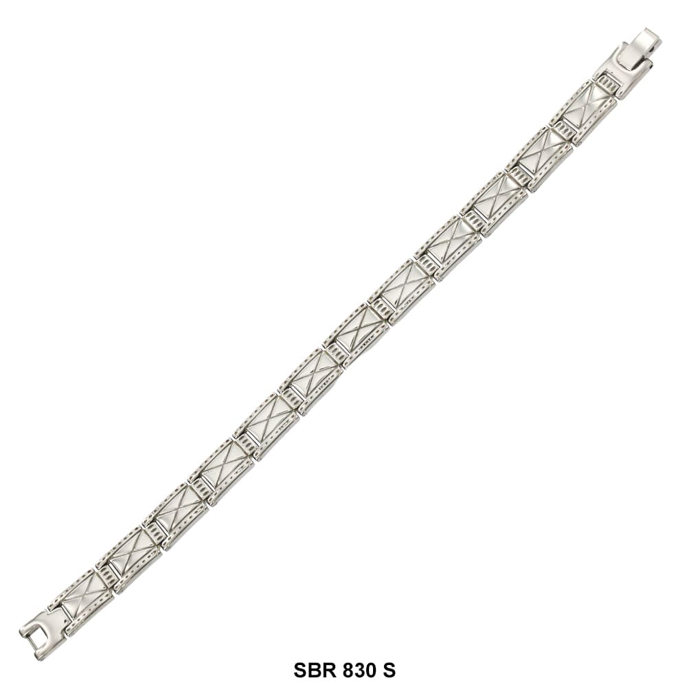 Brazalete de acero inoxidable SBR 830 (S)