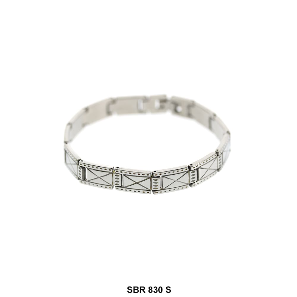 Brazalete de acero inoxidable SBR 830 (S)