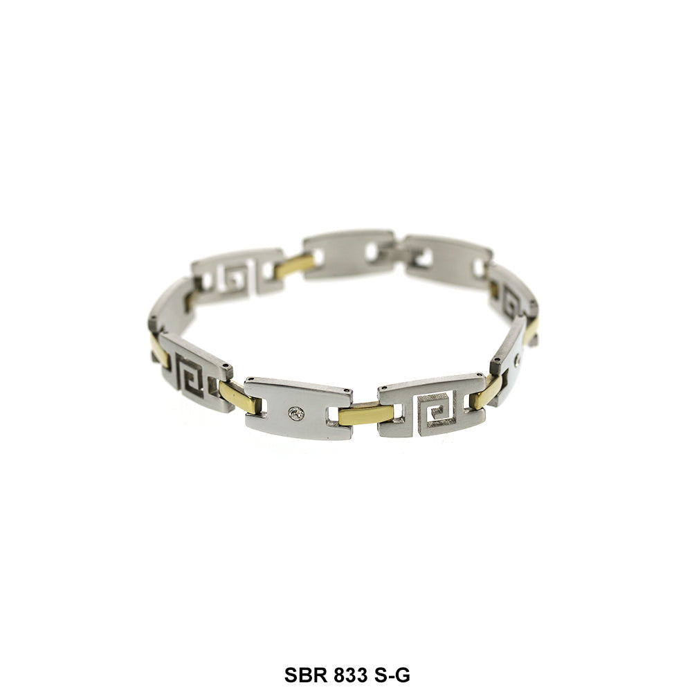 Brazalete de acero inoxidable SBR 833 (SG)