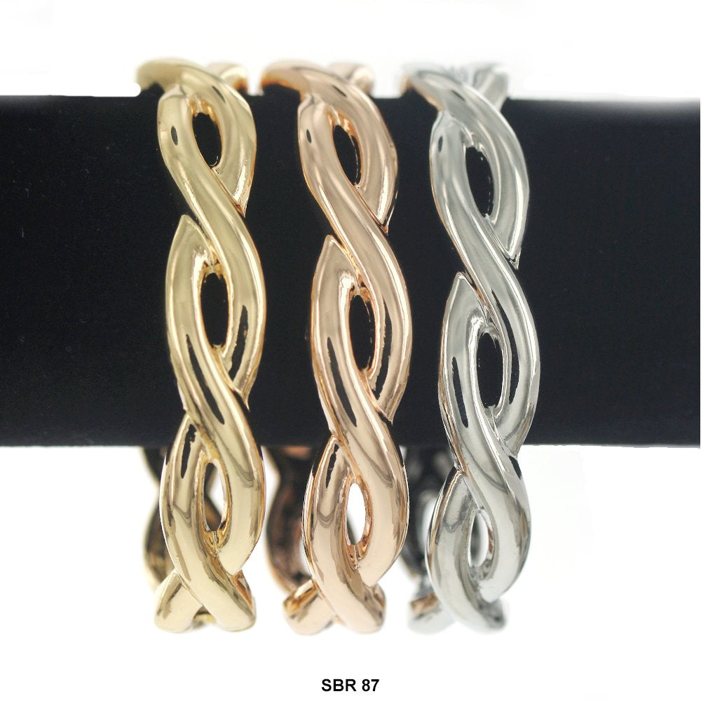 3 Pc Cuff Bangle Bracelet Set SBR 87