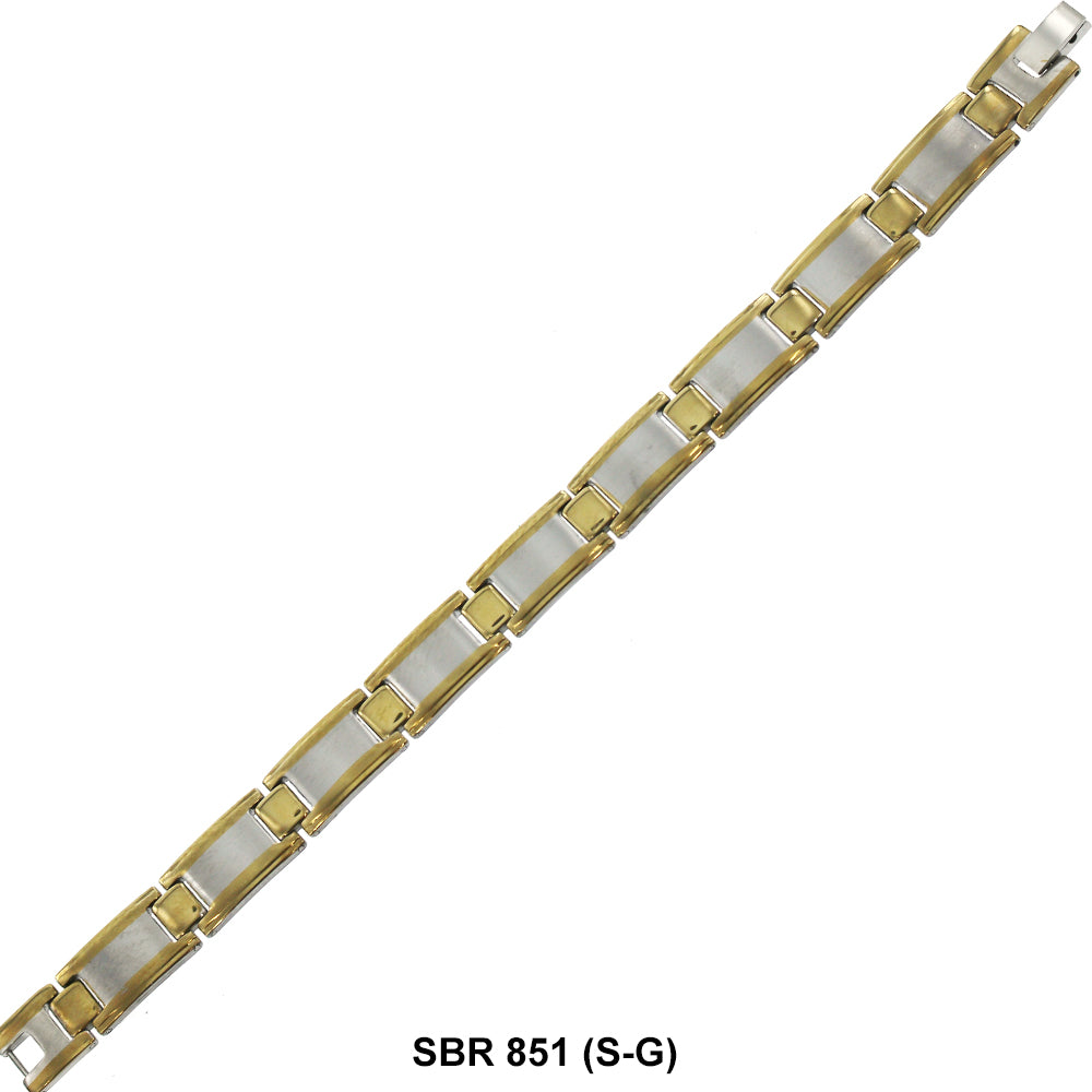 Stainless Steel Bracelet SBR 851 (S-G)