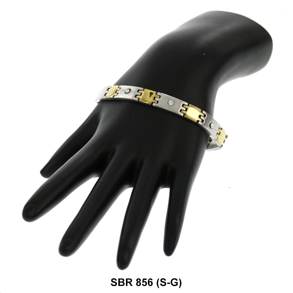 Brazalete de acero inoxidable SBR 856 (SG)