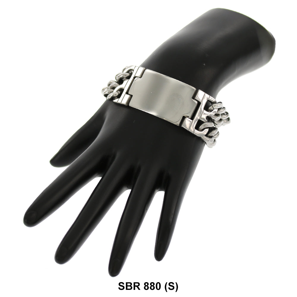 Brazalete de acero inoxidable SBR 880 (S)