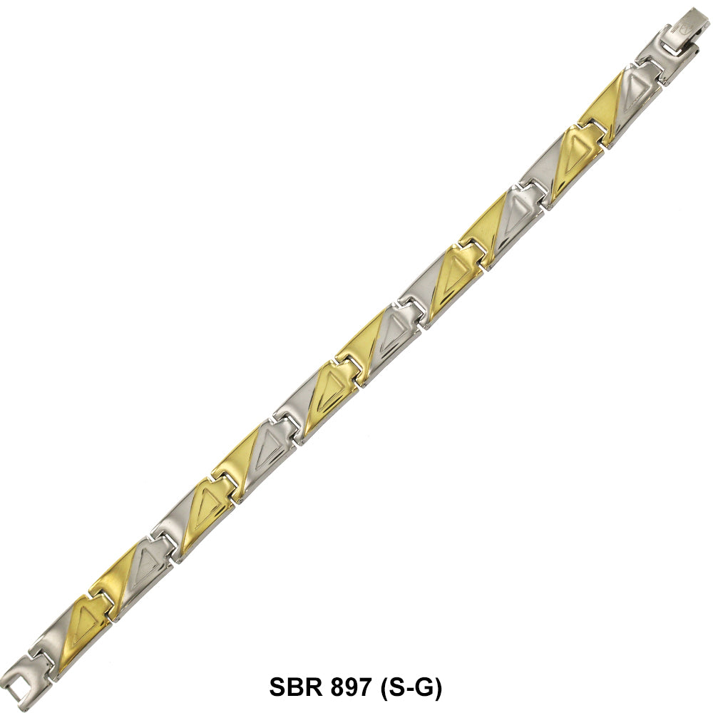Brazalete de acero inoxidable SBR 897 (SG)