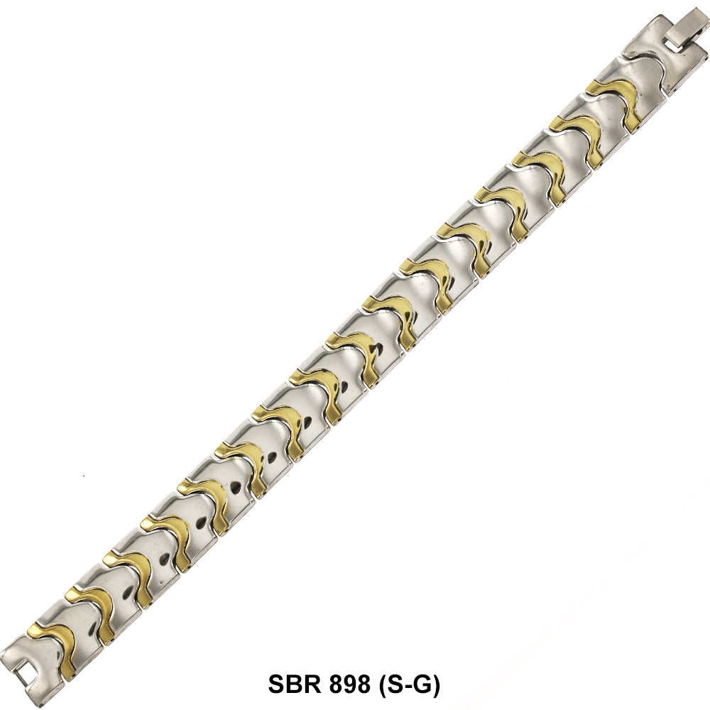 Brazalete de acero inoxidable SBR 898 (SG)
