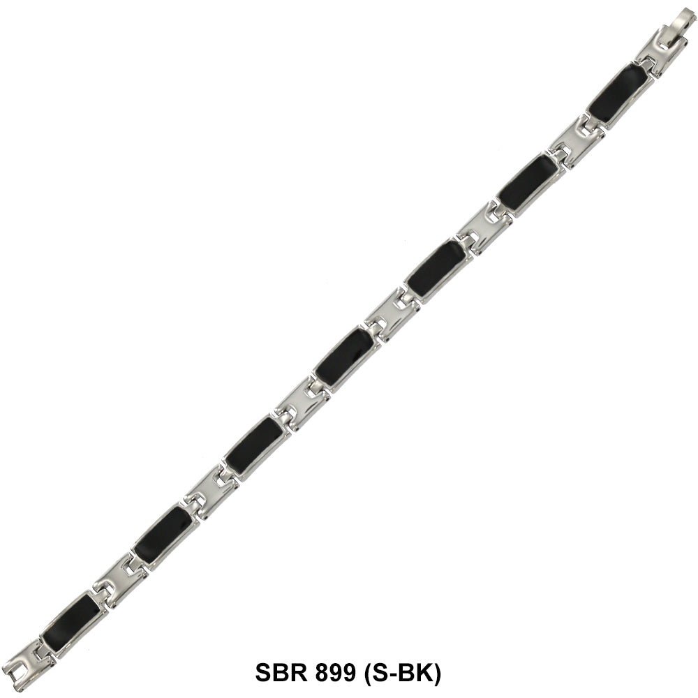 Brazalete de acero inoxidable SBR 899 (S-BK)