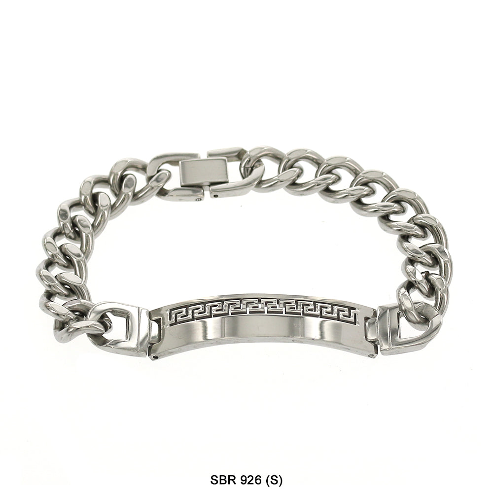 Stainless Steel ID Bracelet SBR 926 S