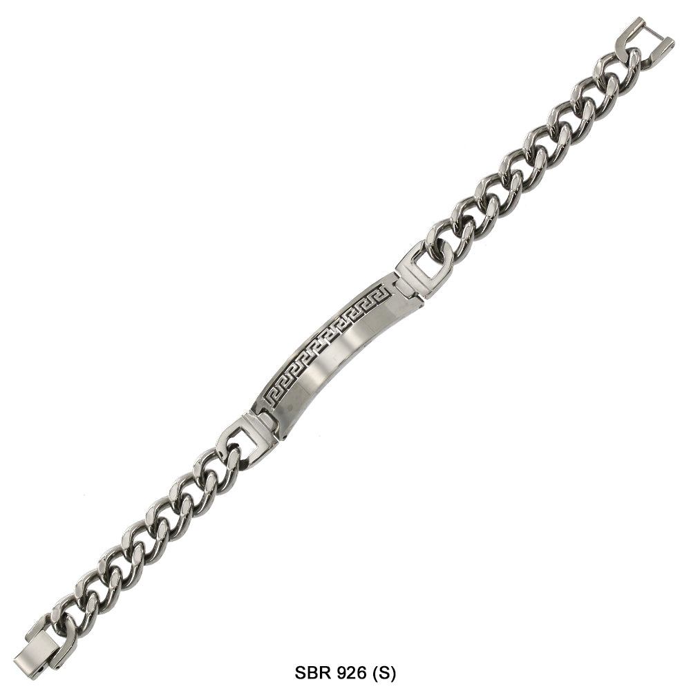 Stainless Steel ID Bracelet SBR 926 S