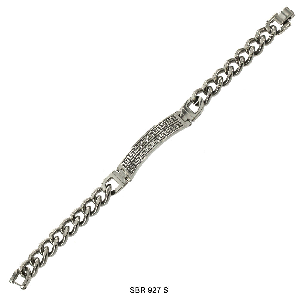 Stainless Steel ID Bracelet SBR 927 S